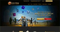 Desktop Screenshot of eurokingclub.com